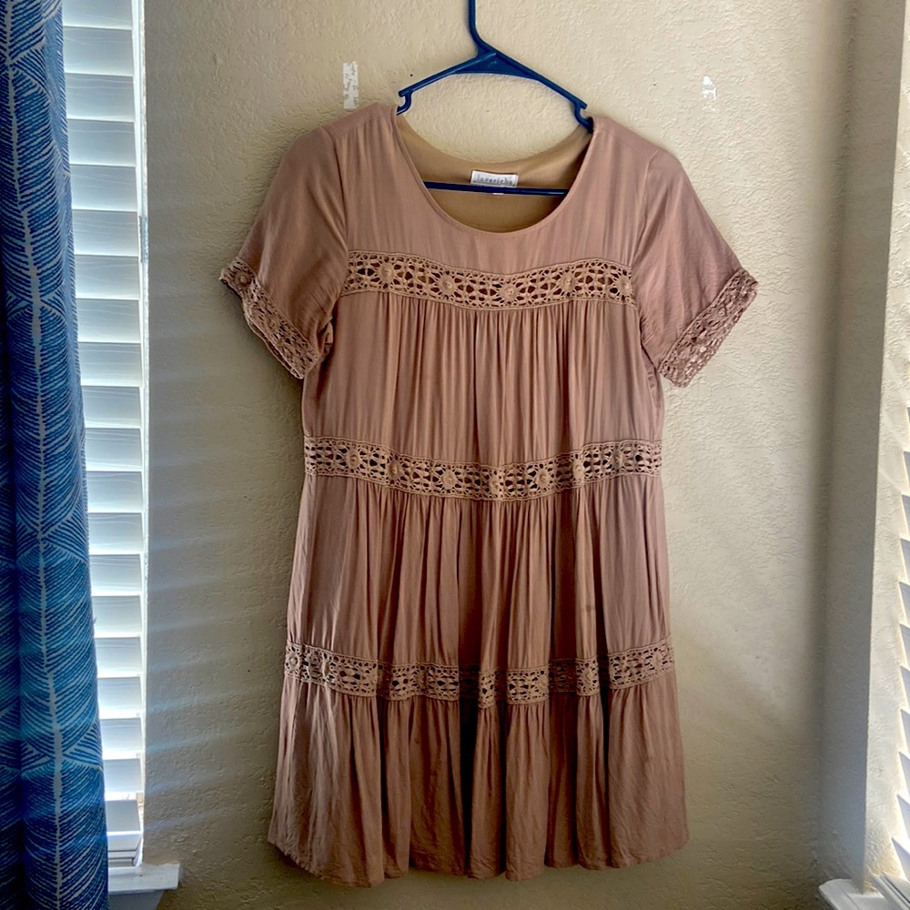 Two summer short, petite mini dresses